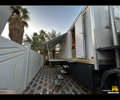 Solar powered expedition truck for exiting nature life