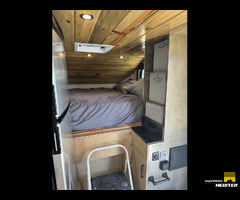 Custom overland flatbed truck camper